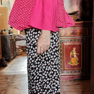 spodnie szerokie vinted