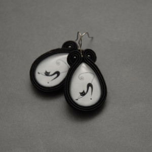 kolczyki sutasz - kot