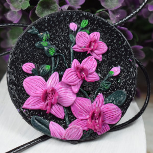 Duży wisior "orchidee"