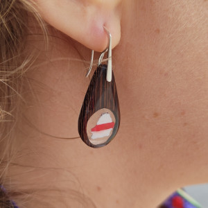 Kolczyki "Symbol Białoruskiej Dumy"