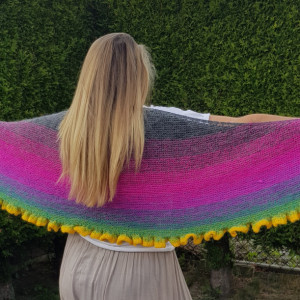 Chusta ,, Kolorowy zawrót głowy "