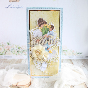 Kartka dla Mamy, urodziny, Dzień Matki "Love 1" GOTOWA