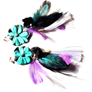 Klipsy - czarujący kot