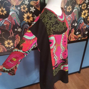Tunika kolorowa oversize