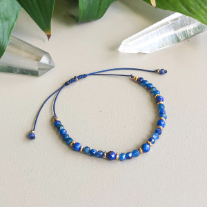 Bransoletka "Clarity" z kianitem (wersja złota)