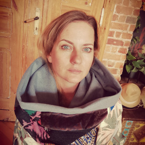 Komin patchworkowy kolorowy