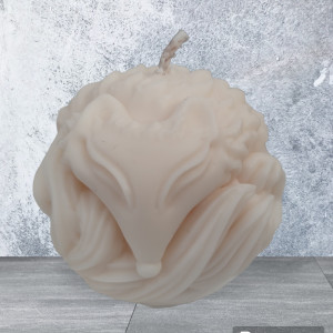 Świeca sojowa lis uroczy kula