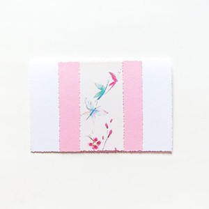 pastelowa kartka z motylkami,  kartka dla dziewczyny, kartka dla dziewczynki, kartka na różne okazje, ładna kartka bez życzeń, fajne kartki