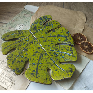 Monstera w formie patery