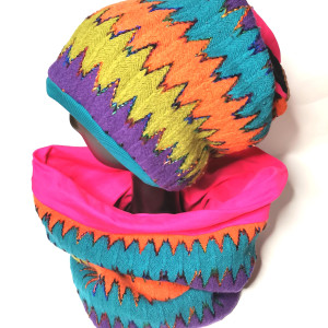 komplet kolorowy marokański