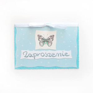niebieskie zaproszenie na różne okazje, pastelowe zaproszenie, motylek zaproszenie, puste zaproszenie, fajne zaproszenia, proste zaproszenia, oryginalne zaproszenia