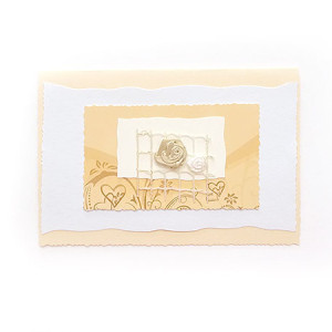 kremowa kartka  na różne okazje, ślub kartka bez życzeń, pastelowa kartka okolicznościowa, kartka na ślub, kartka na rocznicę, kartka na urodziny, ładne kartki,  podziękowania