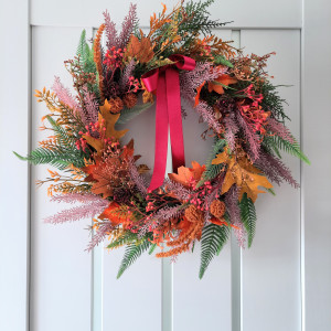 Wianek Jesienny wrzosy