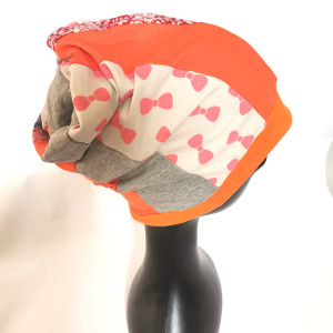 Czapka smerfetka boho