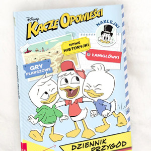 nowa książka kacze opowieści dziennik przygód, książka kacze opowieści łamigłówki dla dzieci, dzienik przygód kacze opwieści