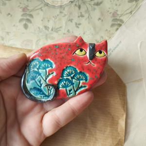 Czerwony kot z innej bajki