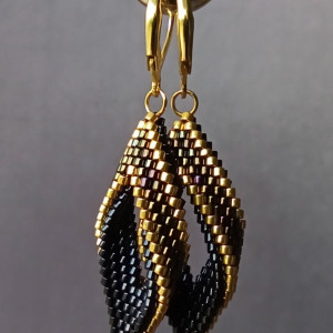 Kolczyki Łezki - Sephia Elegance