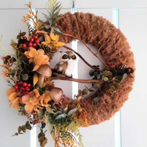 Wianek Jesienny Sowa