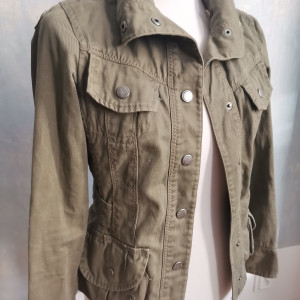 kurtka damska militarny vinted