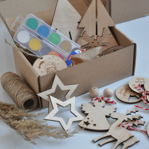 Kreatywne pudełko bożonarodzeniowe