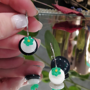 Kolczyki z  masy fimo