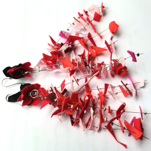 Kolczyki lekkie kolorowe