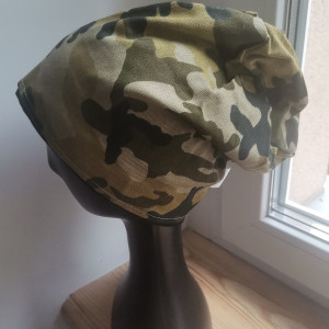 czapka dla dziecka moro