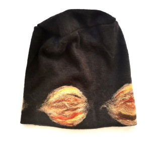 Czapka wełniana czarna