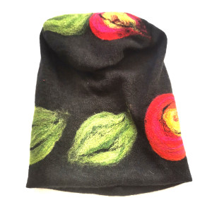 Czapka wełniana czarna