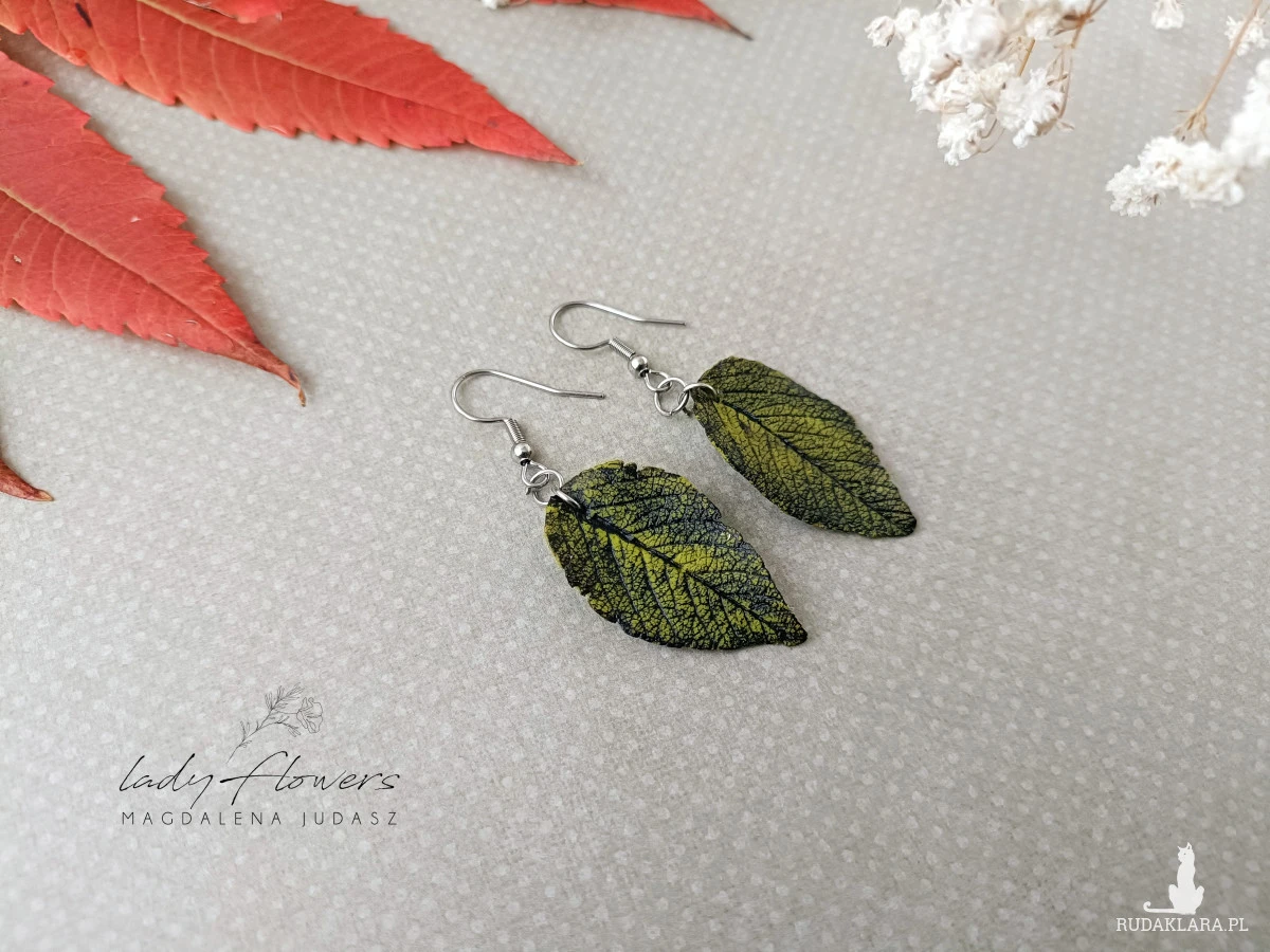 Kolczyki listki