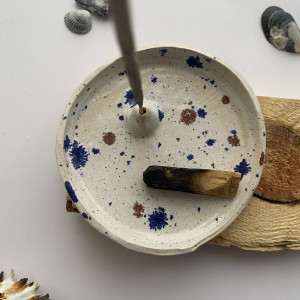 PALOLOPULI podstawka na  kadzidełko i Palosanto