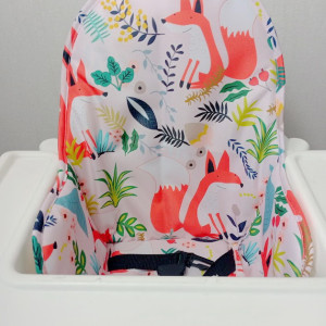 PODUSZKA, WKŁADKA DO KRZESEŁKA IKEA-ANTILOP/lisy, liski