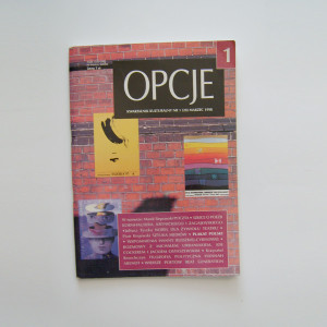 retro kwartalnik Opcje, vintage kwartalnik Opcje, Opcje z 1998 roku, Opcje nr 1/20 marzec 1998 rok