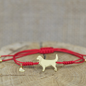 Toller / Retriever z Nowej Szkocji - srebro pozłacane