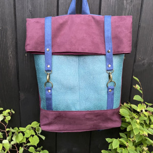 Plecak włóczykija - block color