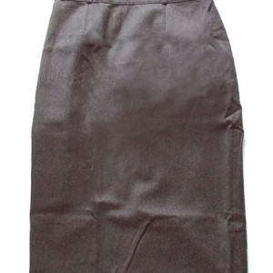 brązowa spódnica z wełną, wełniana spódnica C&A, ciemna spódnica na jesień, wełna spódnica na zimę