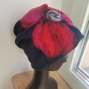 Czapka wełniana granat