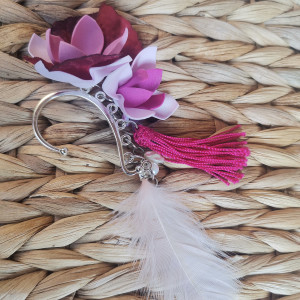 nausznica  kwiaty kolory chwosty