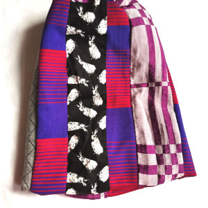 czapka patchworkowa damska etno boho ludowa