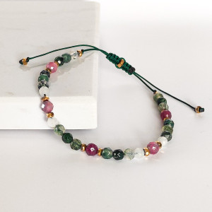 Bransoletka "Love Vibes" z rubinem