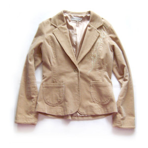 boho żakiet ze sztruksu, sztruksowy żakiet L, sztruksowa marynarka damska, damski żakiet, damska marynarka sztruksowa