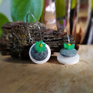 Kolczyki z  masy fimo