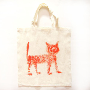 kot torba z bawełny, eko torba z kotem, płócienna torba na zakupy, bawełniana torba A4, kotek torba zakupowa, szoperka, shopperka