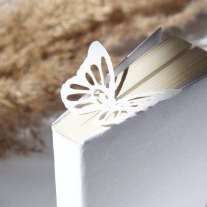 Zakładka do książki "On Paper" Motyl Ażurowy
