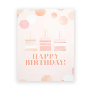 pudrowe kartki na urodziny, happy birthday kartki, pastelowa kartka na urodziny, tort kartka z okazji urodziny, urodzinowa kartka dla kobiety, kartka na urodziny dziewczynki, fajne kartki