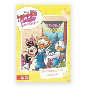 nowa książka Minnie i Daisy Roztańczona szkoła, książka Roztańczona szkoła Minnie i Daisy przyjaciółki na zawsze, książka dla dzieci, bajka dla dzieci, książka dla dziewczynki
