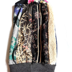 czapka patchworkowa smerfetka