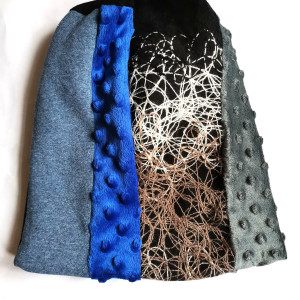 czapka patchworkowa kolorowa