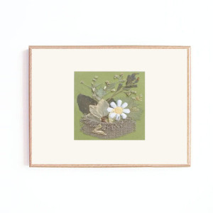 A4 obrazek do domu, kwiatki obrazek A4, boho dekoracja na ścianę, kwiaty obrazek w ramce, oprawiony obrazek z kwiatkami, obraz do przedpokoju, obraz do sypialni, obraz do salonu do biura