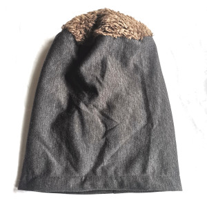 Czapka szara smerfetka